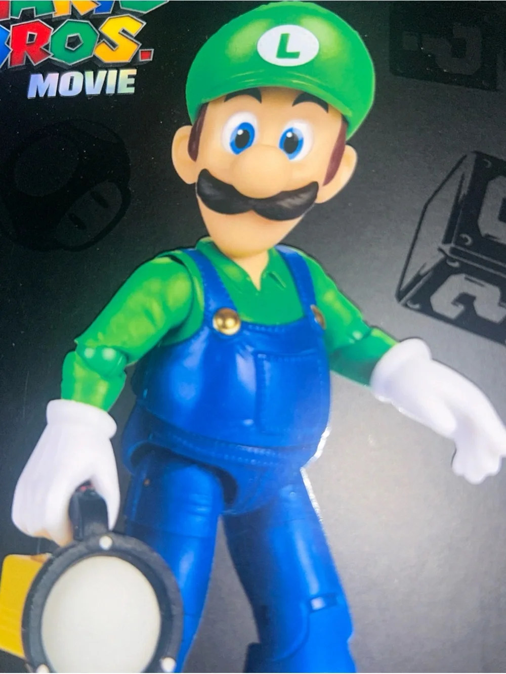 The Super Mario Bros Movie LUIGI 5” Figure Jakks Pacific Nintendo 2023 - NEW!